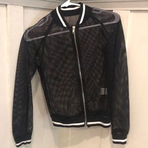 Black Mesh Jacket